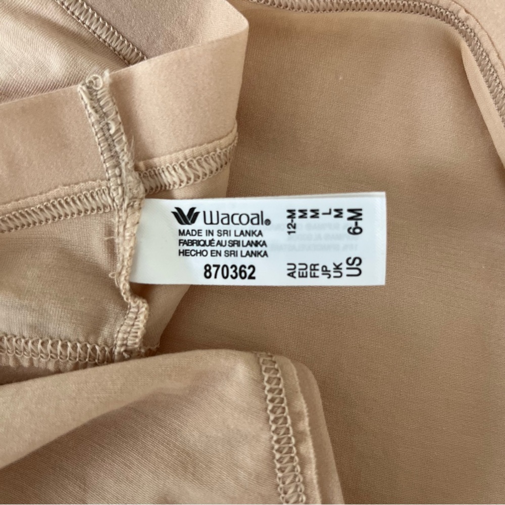 Wacoal NWT Understated Ultimate Comfort Supima Cotton Bikini Panties Sand Nude M - Picture 4 of 5